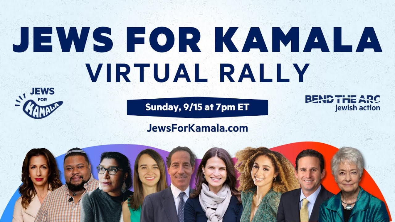 Jews For Kamala Virtual Rally